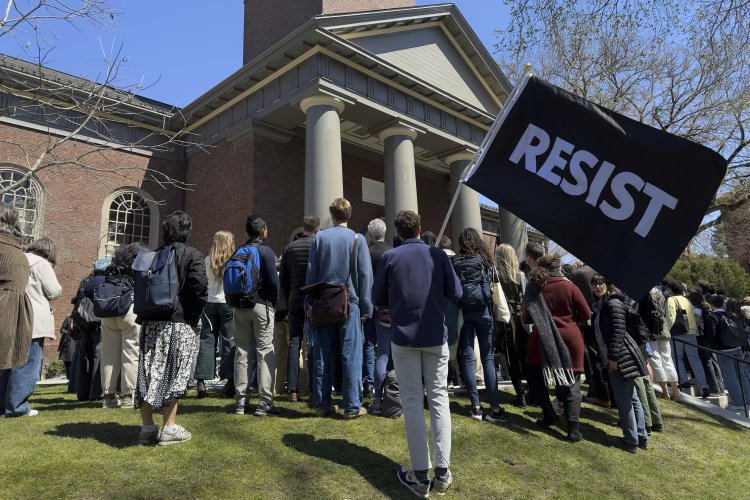 Trump declares he's revoking Harvard's tax-exempt status
