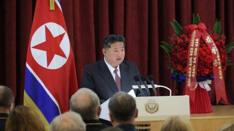 Kim Jong-un pledges to protect Russia from Western forces